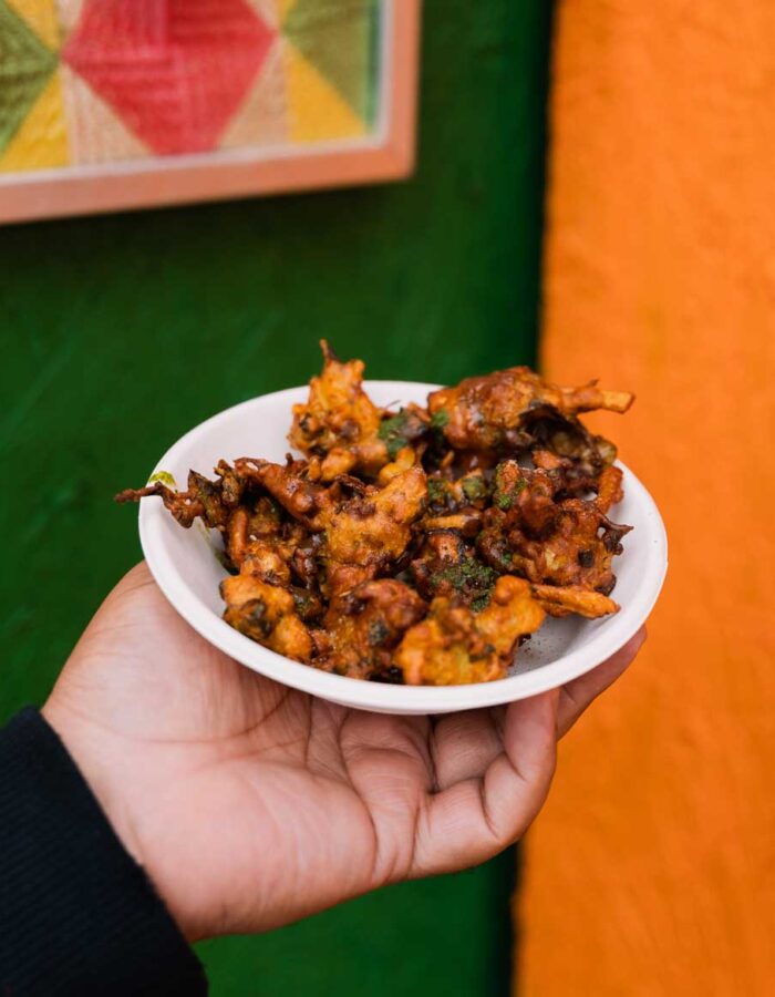 Indian Bites dishes at Reffen