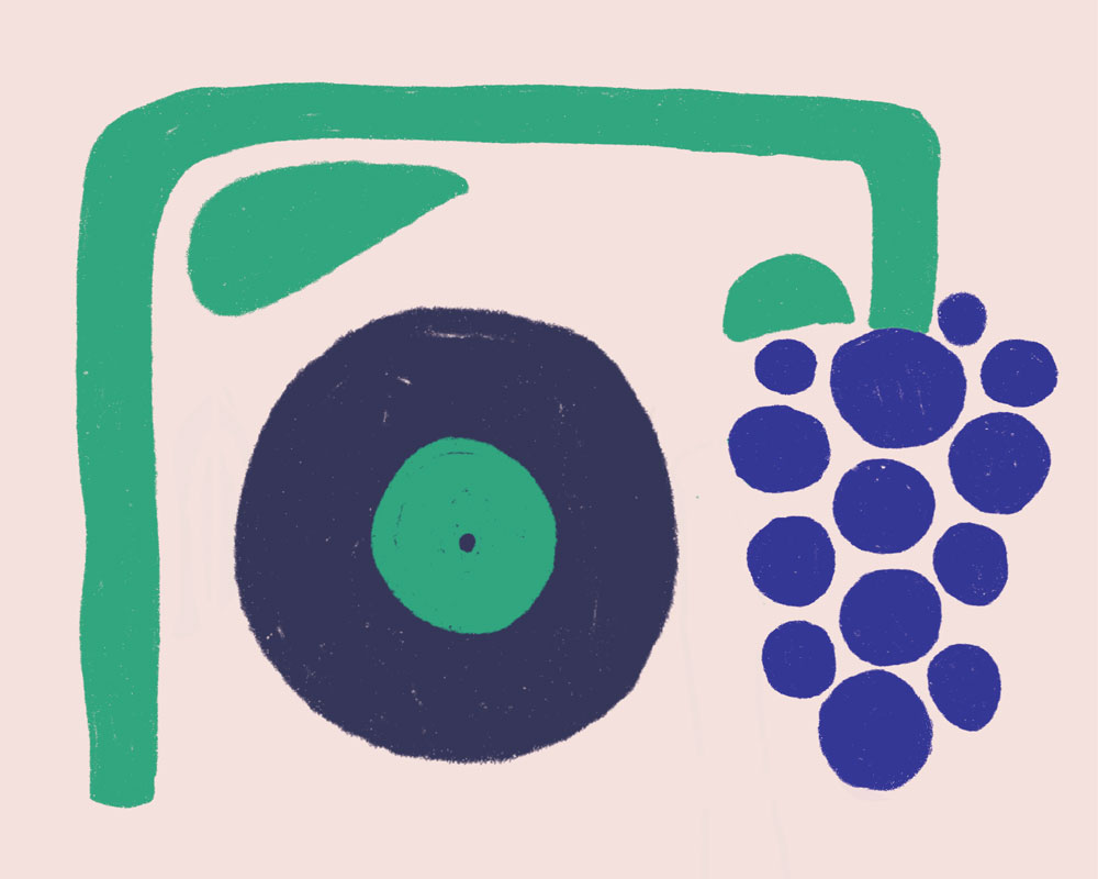 Beats and grapes