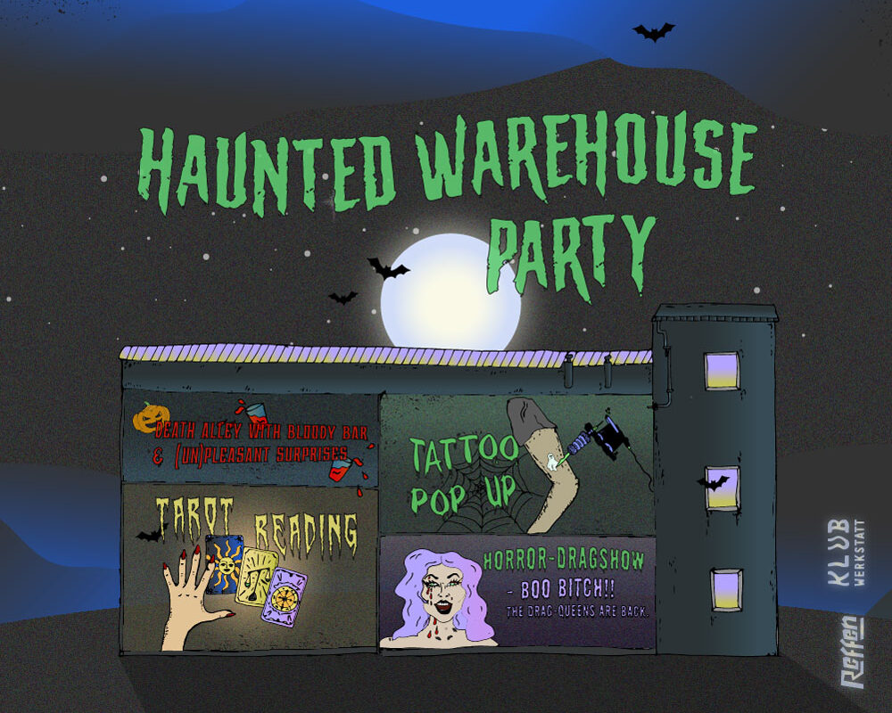 Haunted Warehouse Party I klub wersktatt